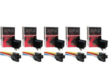 Load image into Gallery viewer, 5 PACK Absolute 12V 30/40 Amp SPDT Automotive Marine Bosch Tyco Style 5 Pin Relay + Wires &amp; Harness Socket