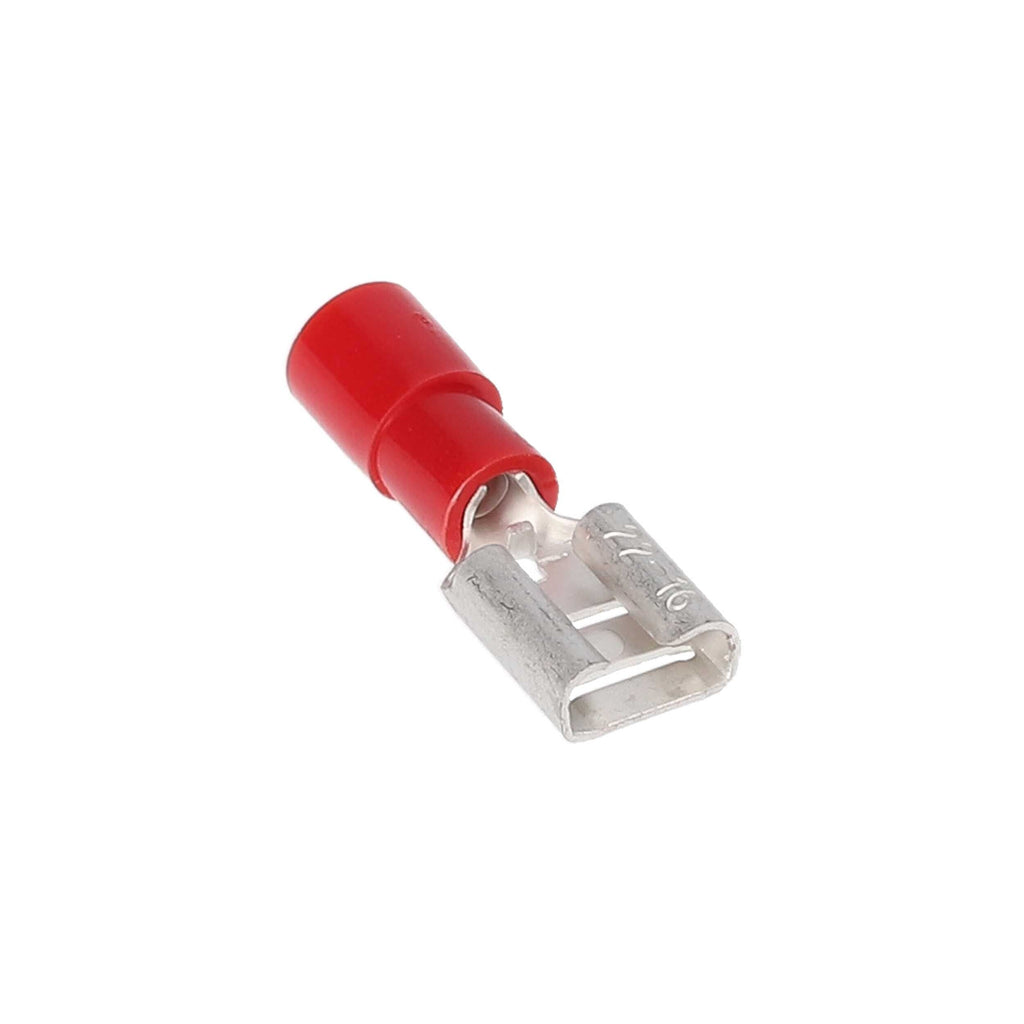 Install Bay RNFD250 Red Nylon Female Quick Disconnect 22-18 Gauge .250