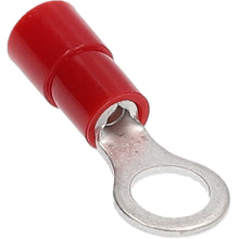 Charger l'image dans la galerie, Install Bay RNRT6 Red Nylon Ring Terminal 22-18 Gauge #6 - Package of 100