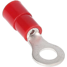 Charger l'image dans la galerie, Install Bay RNRT8 Red Nylon Ring Terminal 22-18 Gauge #8 - Package of 100
