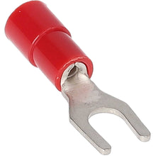 Charger l'image dans la galerie, Install Bay RNST8 Red Nylon Spade Terminal 22-18 Gauge #8 - Package of 100
