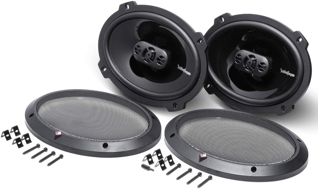 Rockford Fosgate Punch P1694 Car Speaker<br/> 300W Peak, 150W RMS 6x9" 4-Way Punch Series Full Range Coaxial Speakers