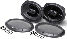 Charger l&#39;image dans la galerie, Rockford Fosgate P1694 6 x 9&quot; 4-Way Speakers + P1675 6.75&quot; 3-Way Car Speakers