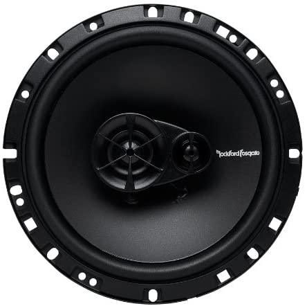 Rockford Fosgate R165X3 & TW500 Dome Tweeter 180W 6.5" 3-Way PRIME Series Coaxial Speakers w/ Silk Tweeters & Absolute TW500 500W Max Dome Tweeter