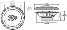 Charger l&#39;image dans la galerie, Rockford Fosgate Prime R165X3 Speaker Install Kit for 1999-02 Chevy/GMC Trucks 90W RMS 6.5&quot; 3-Way PRIME Series Coaxial Speakers w/ Adapter &amp; Harness for Chevy/GMC Trucks