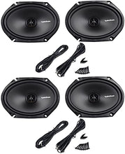 Load image into Gallery viewer, 4 Rockford Fosgate 6x8 110W 2 Way Car Coaxial Speakers Stereo