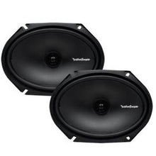 Charger l&#39;image dans la galerie, 2 Pairs of Rockford Fosgate Prime R168X2 220W Max (110W RMS) 6&quot; x 8&quot; 2-Way Prime Series Coaxial Car Speakers - 4 Speakers + 100FT Speaker Wire + Free Phone Holder