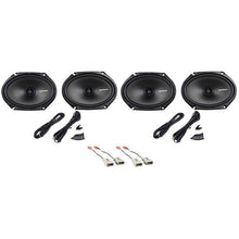 Charger l&#39;image dans la galerie, Front+Rear Rockford Fosgate Speaker Replacement For 1993-1995 Lincoln Mark VIII