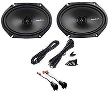 Charger l&#39;image dans la galerie, Rockford 6x8&quot; Rear Factory Speaker Replacement w/Harness For 2007 Ford Mustang