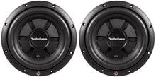 Charger l'image dans la galerie, 1 Pair Rockford Fosgate Prime R2SD4-12 prime stage  500W Max 12" shallow mount dual 4-ohm voice coils subwoofer