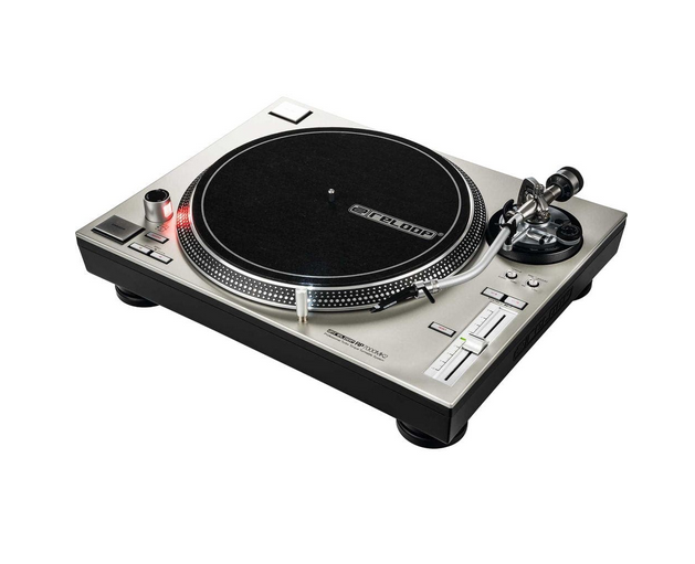 Reloop RP-7000-MK2-SLV Direct Drive High Torque Turntable (Silver)