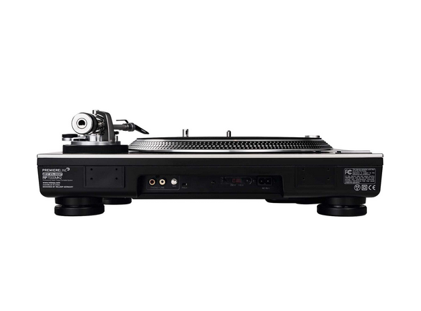 Reloop RP-7000-MK2-SLV Direct Drive High Torque Turntable (Silver)