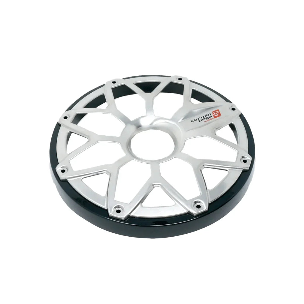 Cerwin Vega SM65FGB RPM Stroker 6.5” Flush Mount Speaker Grill, Pair (Black)