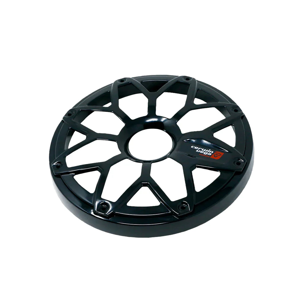 Cerwin Vega SM8FBB RPM Stroker 8" Flush Mount Speaker Grill, Steel With Powder Coating, Pair (Black)