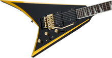 Charger l&#39;image dans la galerie, Jackson X Series Rhoads RRX24, Laurel Fingerboard, Black with Yellow Bevels