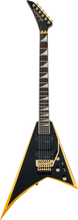 Load image into Gallery viewer, Jackson X Series Rhoads RRX24, Laurel Fingerboard, Black with Yellow Bevels