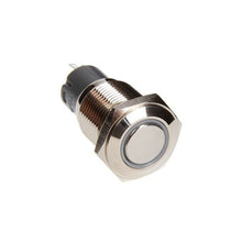 Charger l'image dans la galerie, Race Sport Lighting RS-2P16MM-LEDW 16mm LED 2-Position On/Off Switch (White) - Chrome Finish