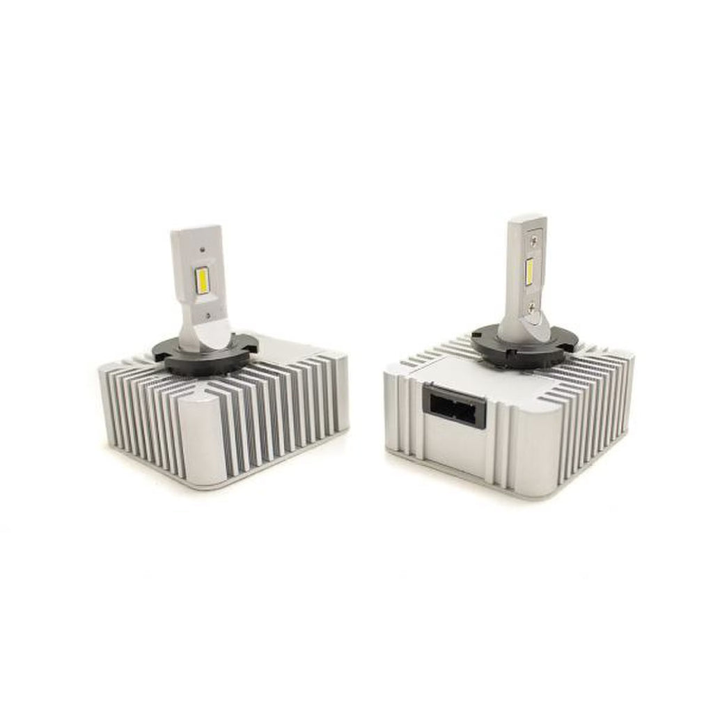 Race Sport Lighting RSDSD1V2 D1 8000 Lumen D Series Projector Compliant OEM Canbus LED Headlight Kit 6000 Kelvin