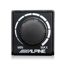 Load image into Gallery viewer, Alpine S-SB12V-BNDL Bass Boost Package Includes S-SB12V 12&quot; ported enclosure, S-A60M amplifier, and RUX-KNOB.2 remote level control