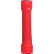 Load image into Gallery viewer, Install Bay RVBC Red Vinyl Butt Connector 22-18 Gauge Package of 100