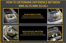 Charger l&#39;image dans la galerie, Crux RVCAD-81 Rear-view Camera Integration for select Audi 2003-2011 with MMI 2G