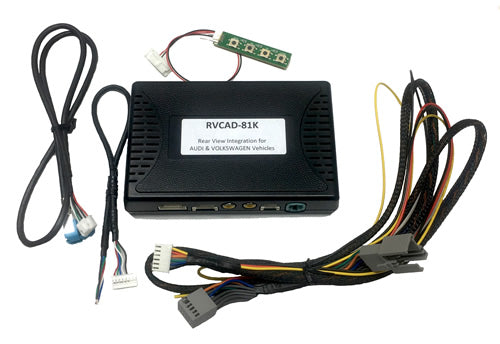 Crux RVCAD-81K Rear-view Integration and Front Camera input for 2013-2018 Audi & Volkswagen Vehicles w/ 4G MMi Systems