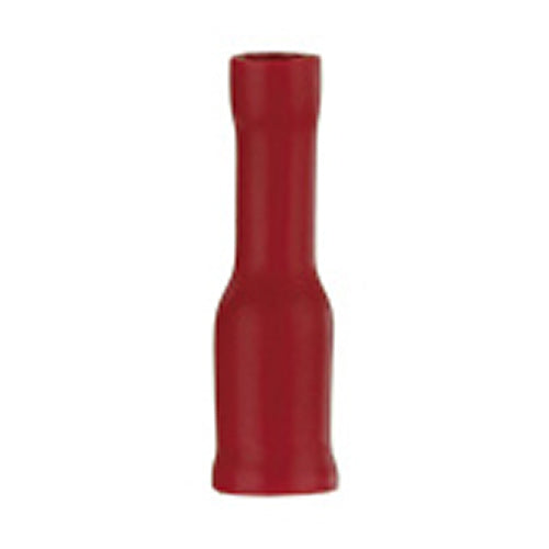Install Bay RVFB Red Vinyl Female Bullet Connector 22-18 Gauge .156