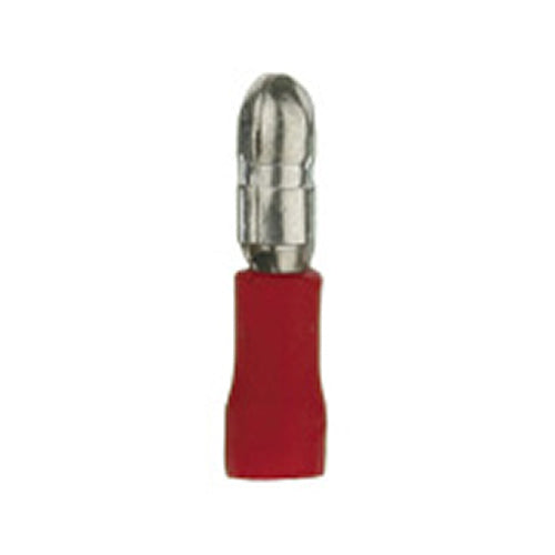 Install Bay RVMB Red Vinyl Male Bullet Connector 22-18 Gauge .156