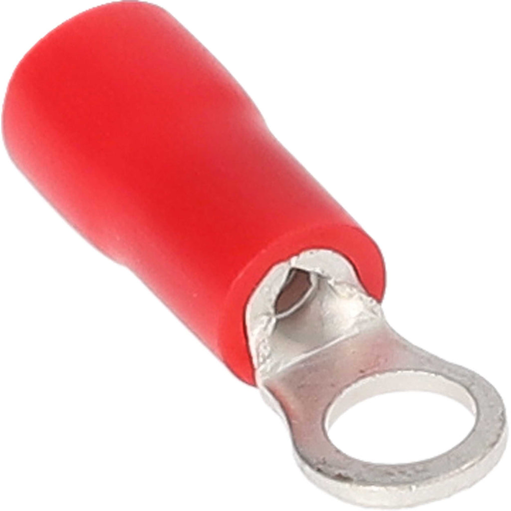 Install Bay RVRT10 Red Vinyl Ring Terminal 22-18 Gauge #10 - Package of 100