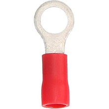 Charger l'image dans la galerie, Install Bay RVRT6 Red Vinyl Ring Terminal 22-18 Gauge #6 - Package of 100