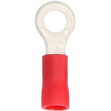 Load image into Gallery viewer, Install Bay RVRT8 Red Vinyl Ring Terminal 22-18 Gauge #8 - Package of 100