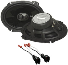 Charger l&#39;image dans la galerie, Rockford Fosgate P1683 6x8&quot; Rear Speaker Replacement Kit &amp; Absolute USA AS5600 Speaker Harness for 1999-2002 Lincoln Navigator