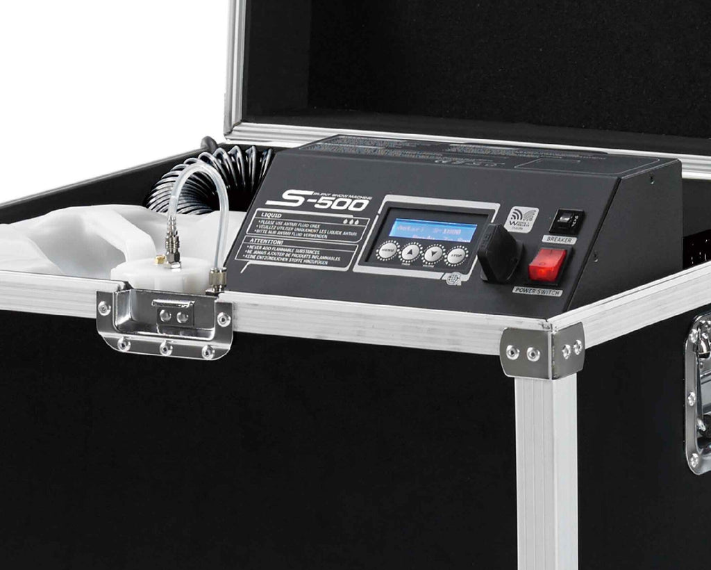 Antari S-500 Snow Machine with Wheeled Road Case
