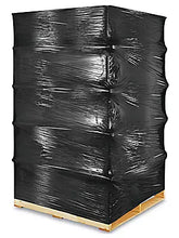 Charger l&#39;image dans la galerie, HQ 18&quot; x 1500&#39; 80 Ga 4 Rolls Pallet Wrap Stretch Film Shrink Wrap 1500FT Black