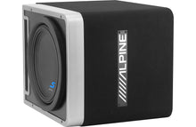 Load image into Gallery viewer, Alpine S-SB10V-PWR Halo 10&quot; Bass Package Includes S-SB10V linkable 10&quot; ported sub enclosure and KTA-200M compact 200-watt mono amplifier