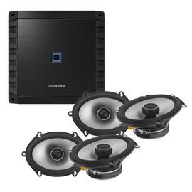 Alpine S2-A36F 4CH Amplifier 90W x 4+ 2 S2-S68 S-Series 6x8