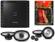 Load image into Gallery viewer, Alpine S2-S65C 6.5&quot; Component, S2-S69 6x9&quot; Speaker S2-A36F Amplifier, KIT10 Kit