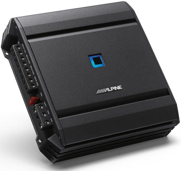 Alpine S-A32F 4 Ch Amp + S-S69 6X9" S-S50 5.25" Coax Speakers and Wiring Kit