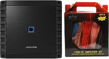 Load image into Gallery viewer, Alpine S2-A36F S-Series Class-D 4-Channel Car Amplifier &amp; KIT8 AMP Kit