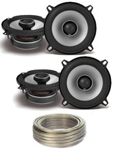 Charger l'image dans la galerie, 2 Pair Alpine S2-S50 Car Audio 5 1/4" 340W Speakers + 20' Speaker Wire Package