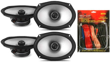 Load image into Gallery viewer, 2 Alpine S2-S69 260 Watts S-Series 6x9&quot; 2-Way Hi-Res Car Audio Coaxial Speakers &amp; KIT10 Installation AMP Kit