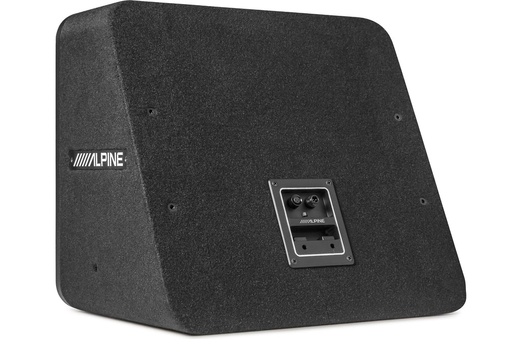 Alpine S2-SB10 PrismaLink™ S2-Series sealed subwoofer enclosure with 10" subwoofer and RGB lighting