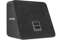 Load image into Gallery viewer, Alpine S2-SB10 PrismaLink™ S2-Series sealed subwoofer enclosure with 10&quot; subwoofer and RGB lighting