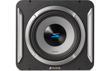 Load image into Gallery viewer, Alpine S2-SB10 PrismaLink™ S2-Series sealed subwoofer enclosure with 10&quot; subwoofer and RGB lighting