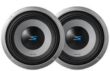 2 Alpine S2-W8D4 Car Subwoofers 900W Max 8