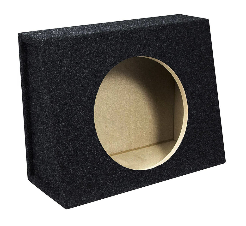 Absolute SAG10 Angle Single 10" Subwoofer Enclosure Truck Box