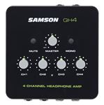 Load image into Gallery viewer, Samson SAQH4 4 Channel Studio Headphone Amplifier