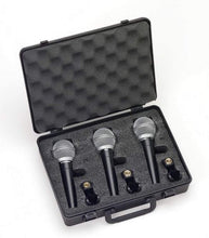 Charger l&#39;image dans la galerie, Samson SAR21 Dynamic Vocal Microphone - 3-Pack with Case