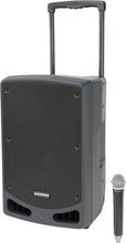Charger l&#39;image dans la galerie, Samson SAXP312W-K Rechargeable Portable PA with Handheld Wireless System and Bluetooth