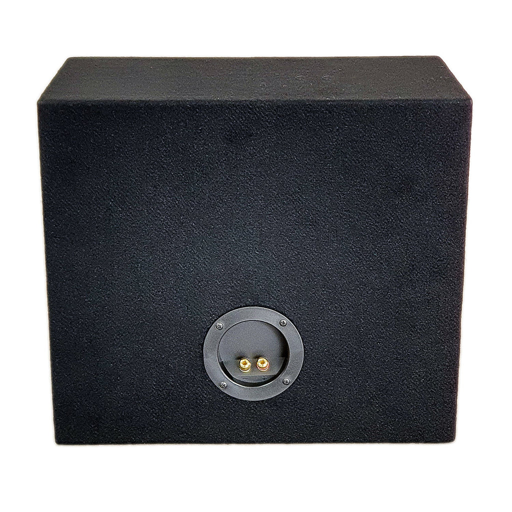 ABSOLUTE U.S.A VEGS12 Single 12" Vented Ported 3/4" MDF Car Subwoofer Enclosure Sub Box